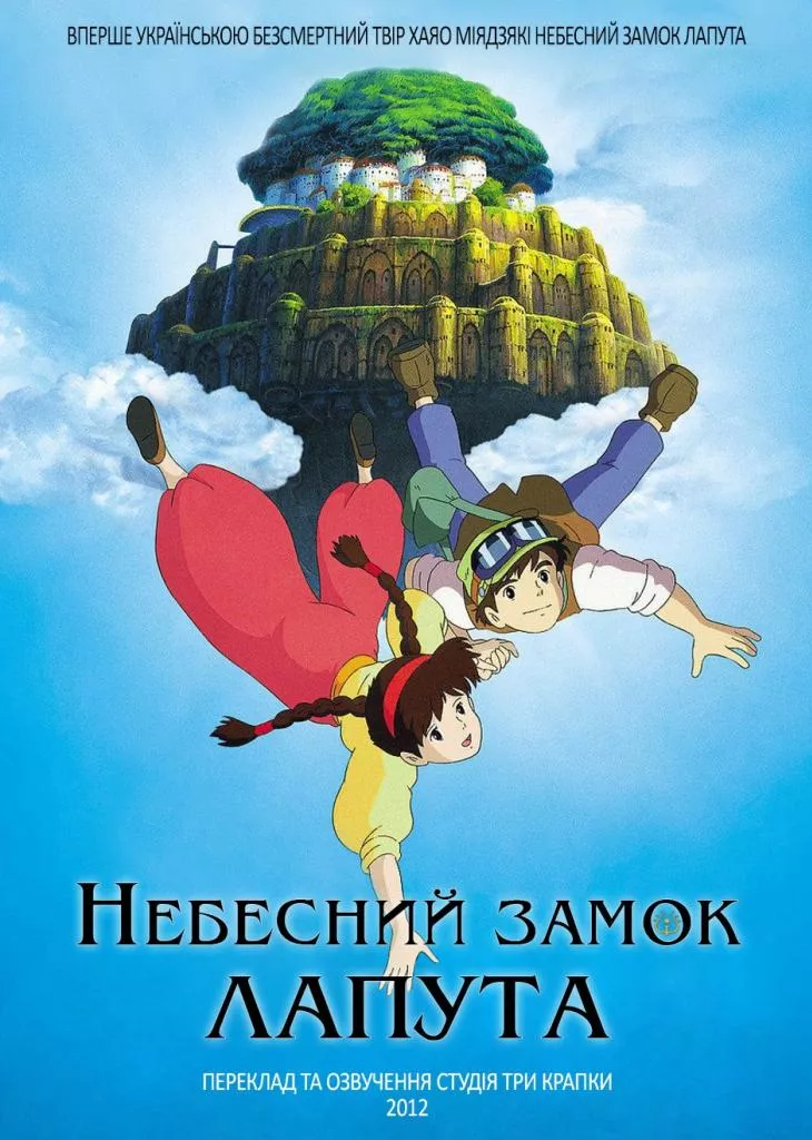 Аніме 'Небесний замок Лапута' постер