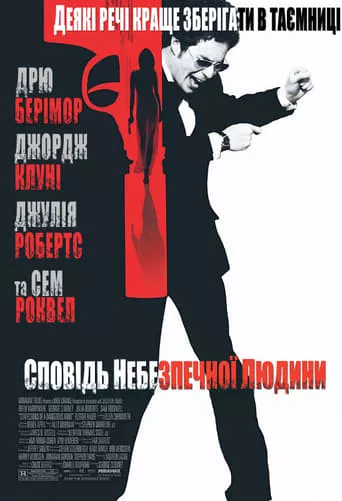Фільм 'Сповідь небезпечної людини' постер