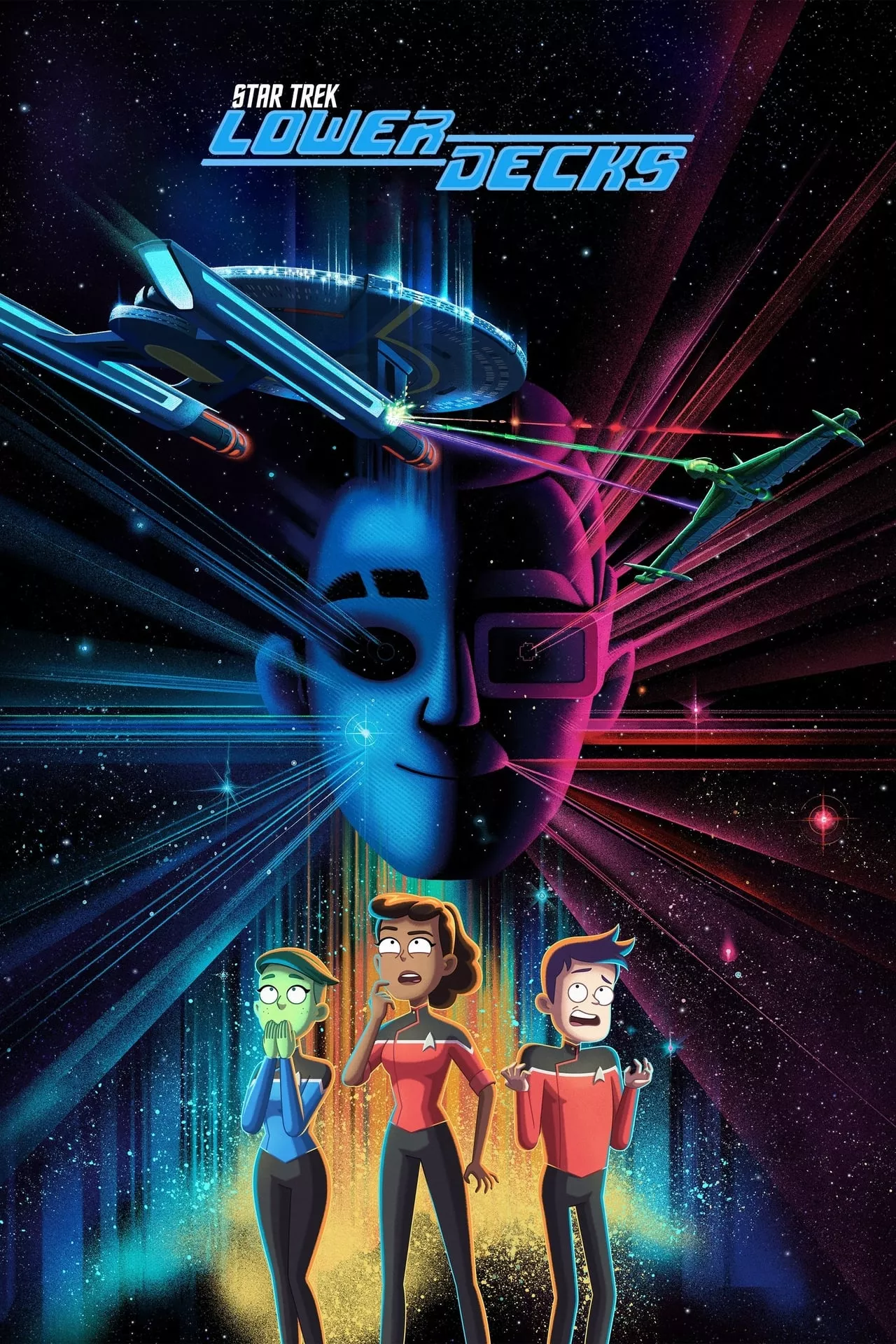 Мультсеріал 'Зоряний шлях: Нижні палуби' постер